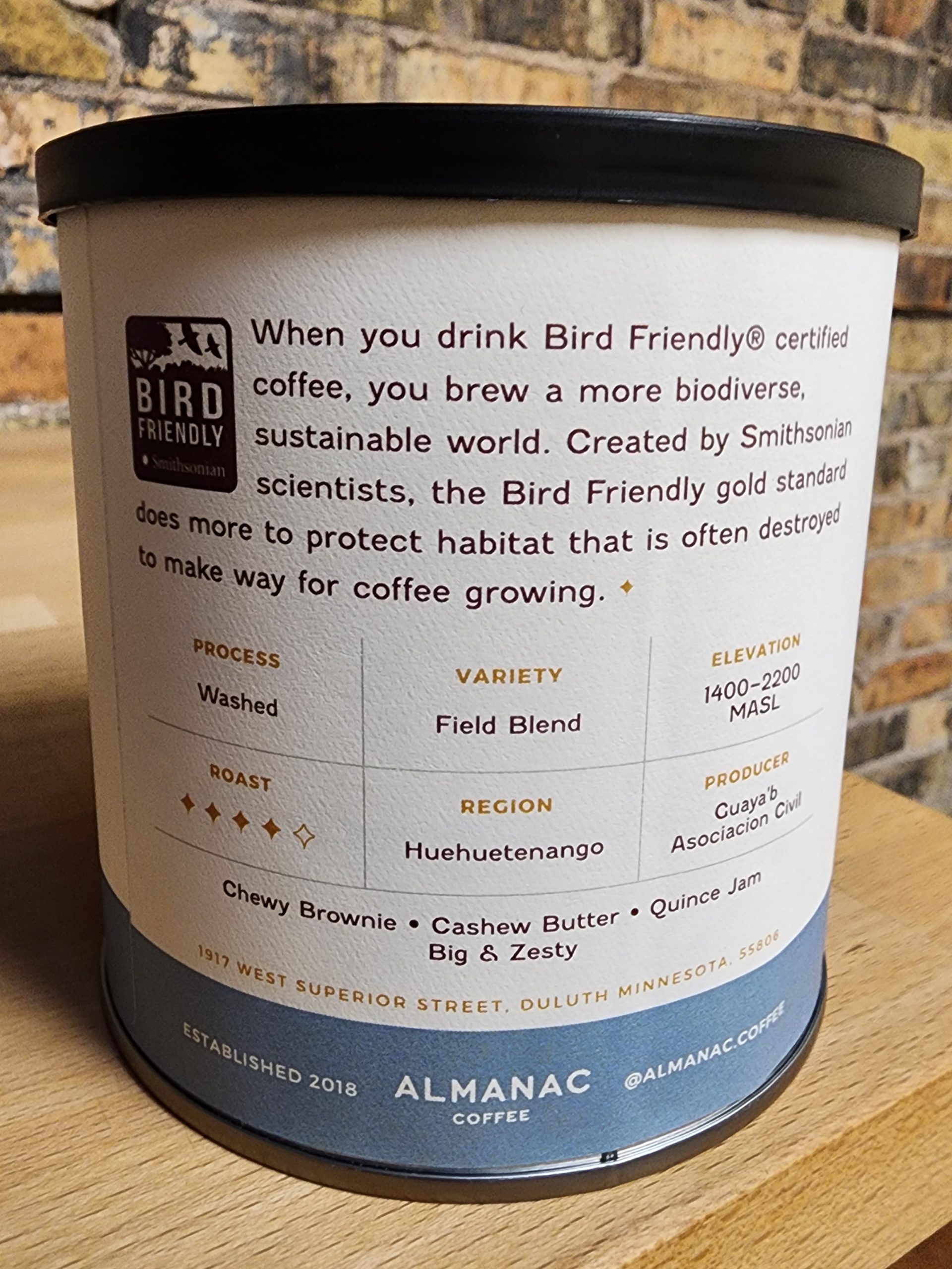 Bird's Eye Brew - Bird Friendly Certified Coffee - Image 2